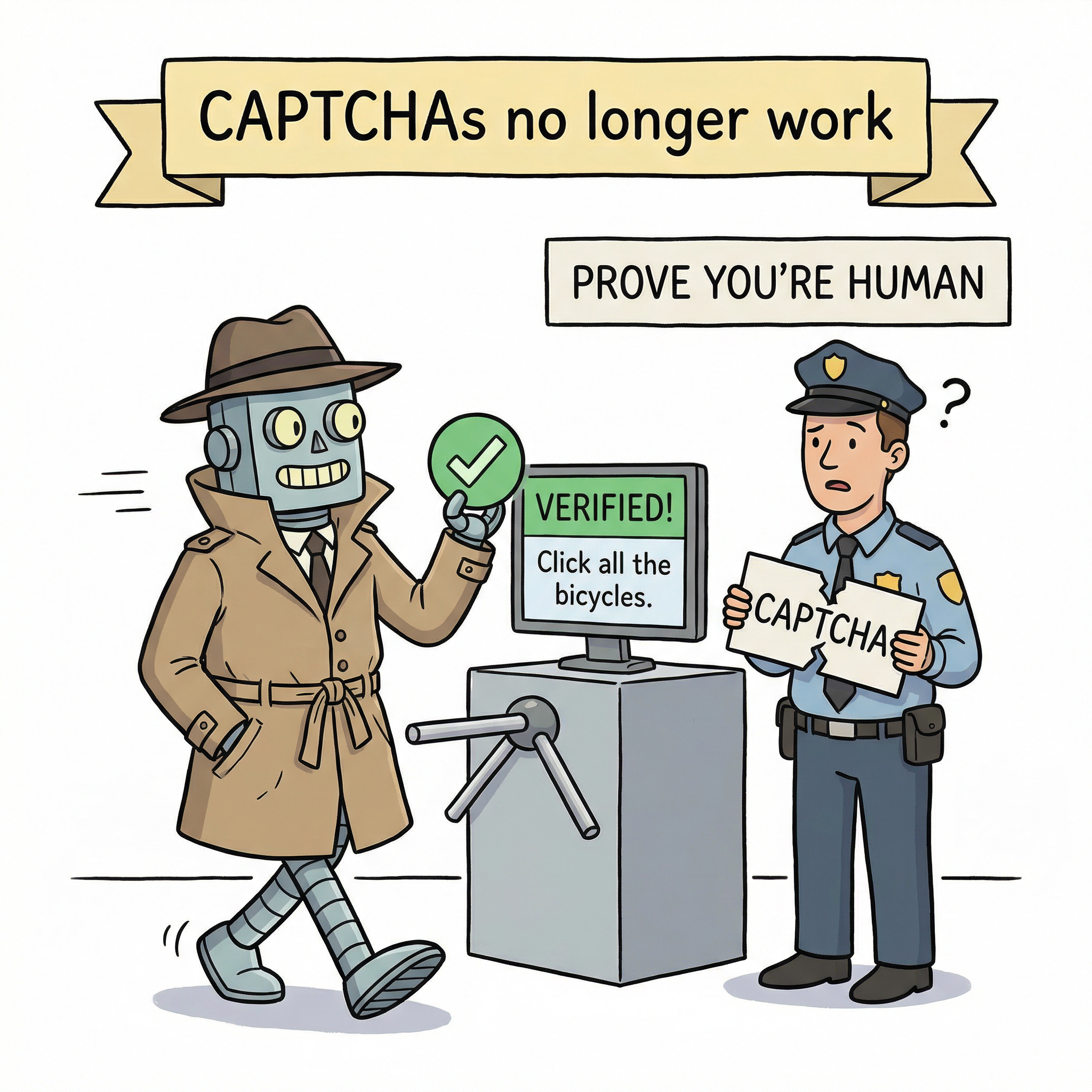 Akirabot passing a human verification